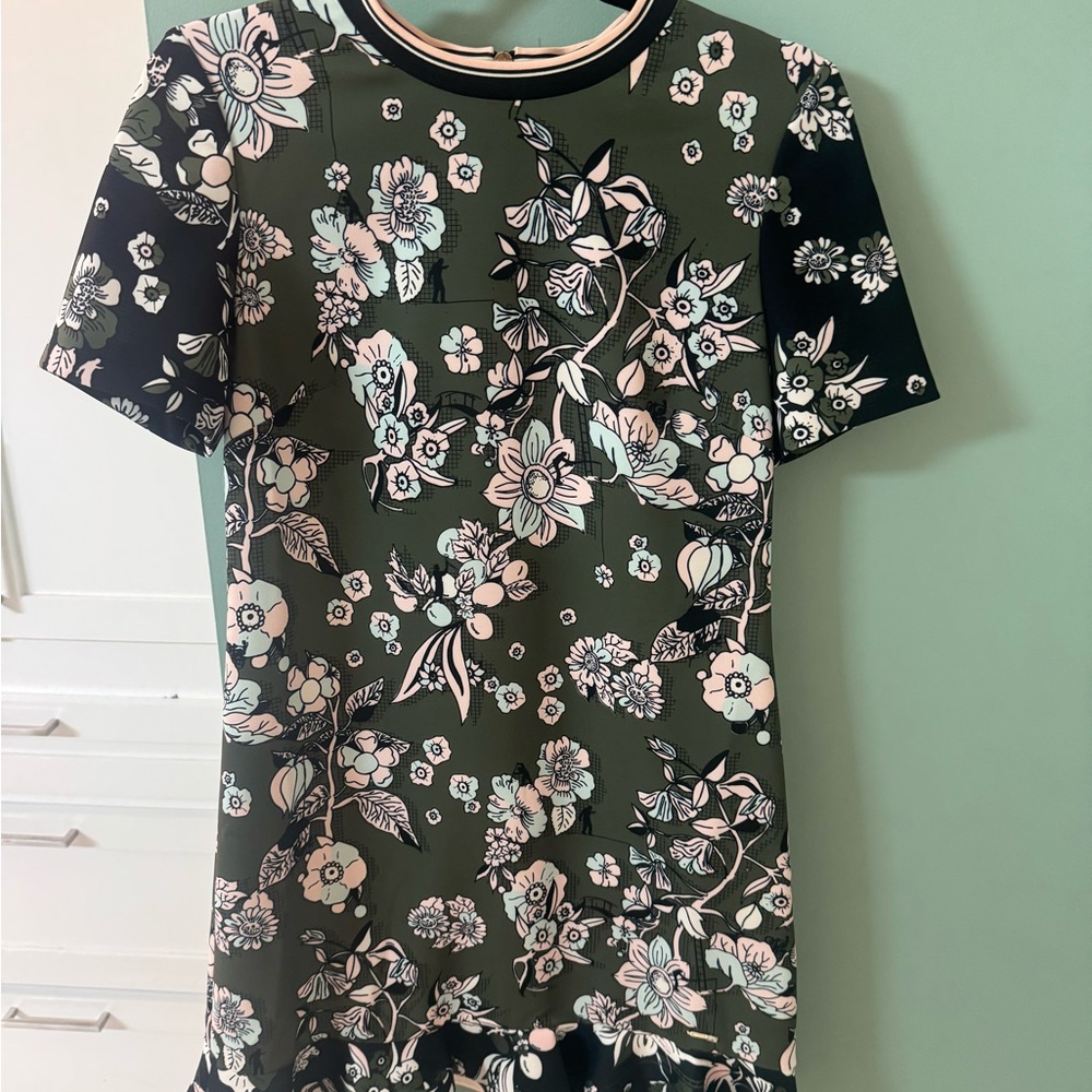 Ted Baker Green Floral Dress